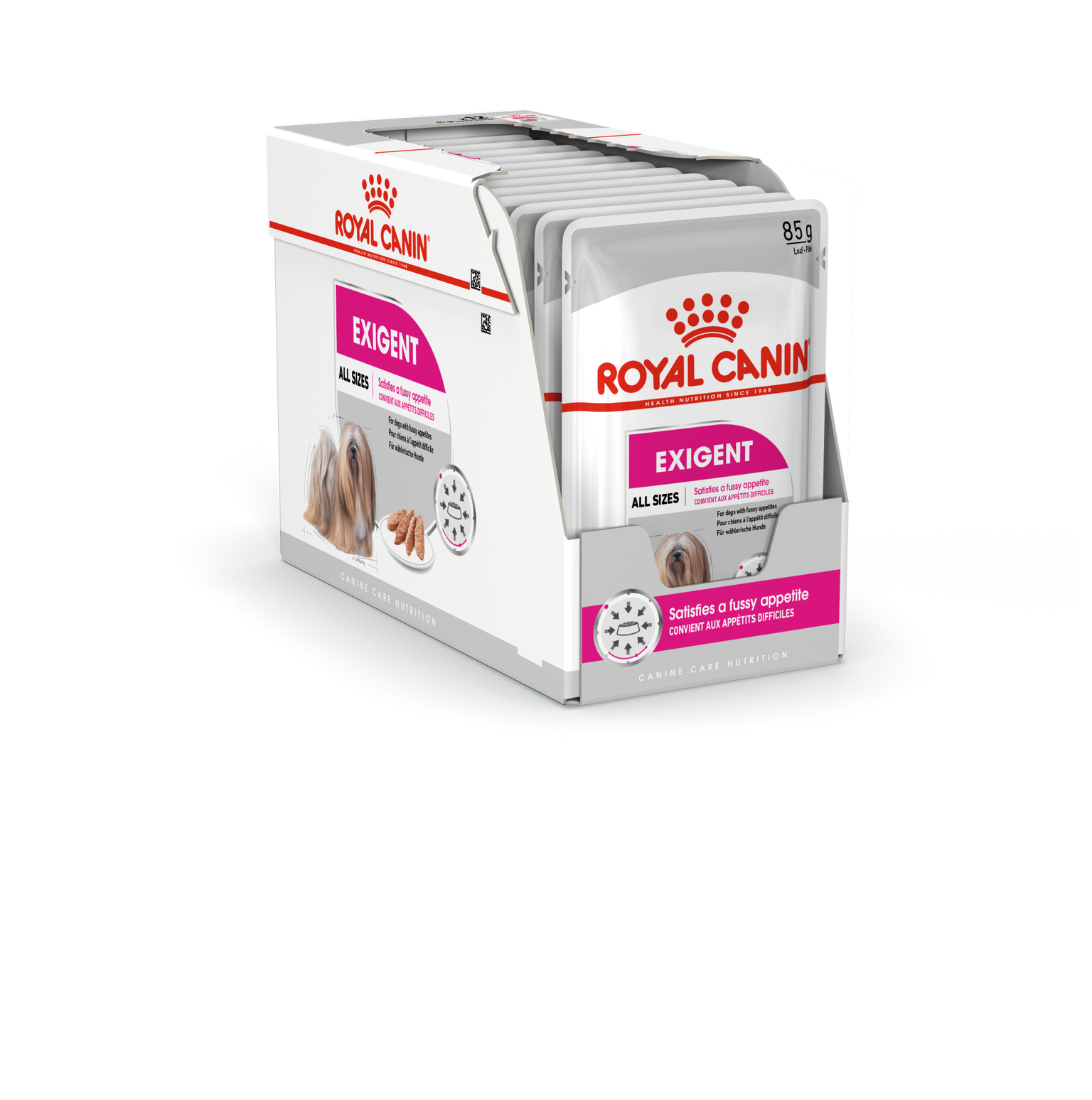 Šlapias šunų ėdalas ROYAL CANIN EXIGENT LOAF, 12x85 g-0