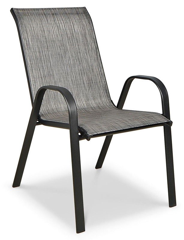 Lauko baldų komplektas Bologna, 150 cm, 6+1, Mixed Grey-1