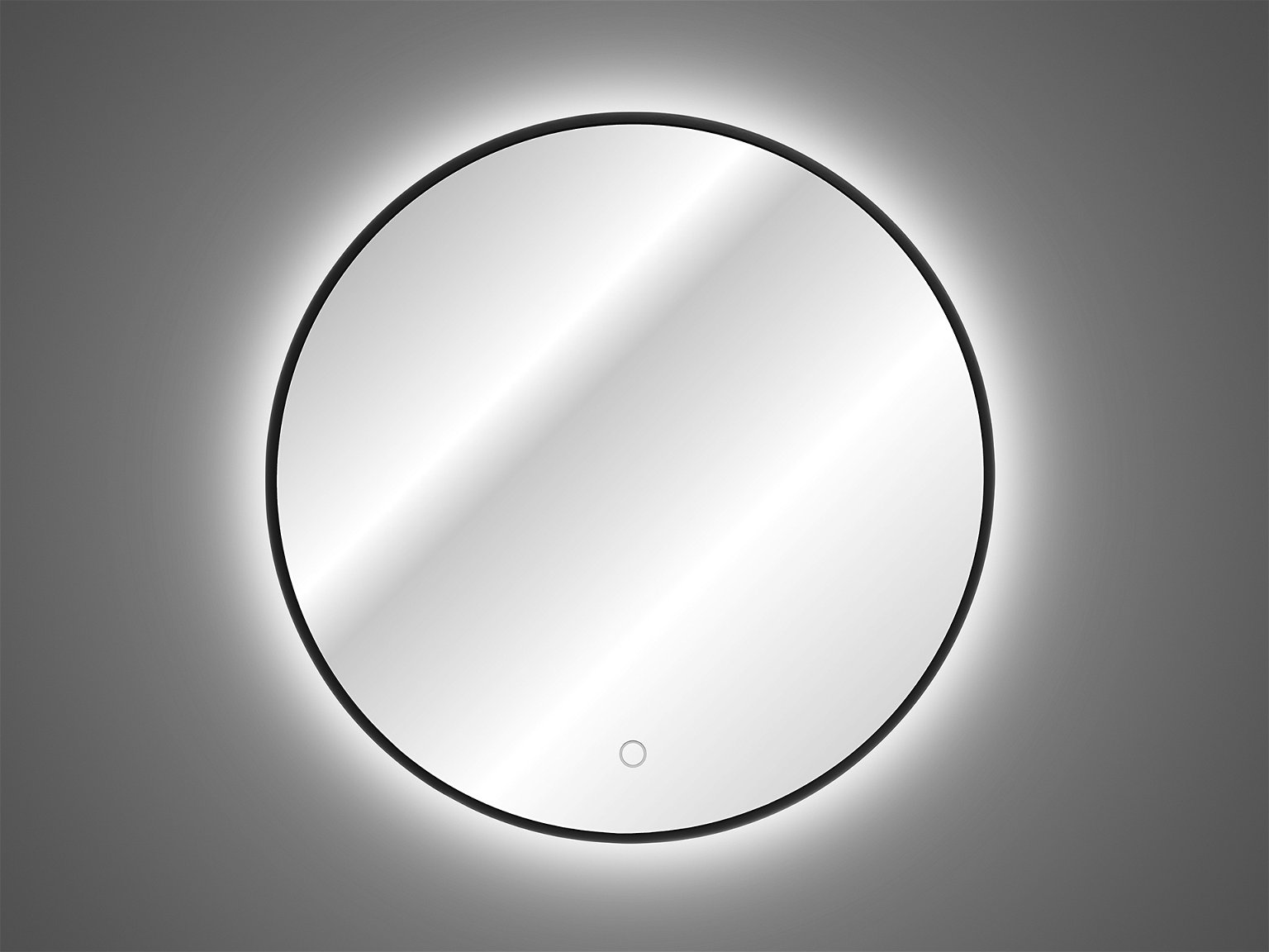 Vonios veidrodis su LED apšvietimu COMAD LUNA 80, 80 x 80 cm - 2