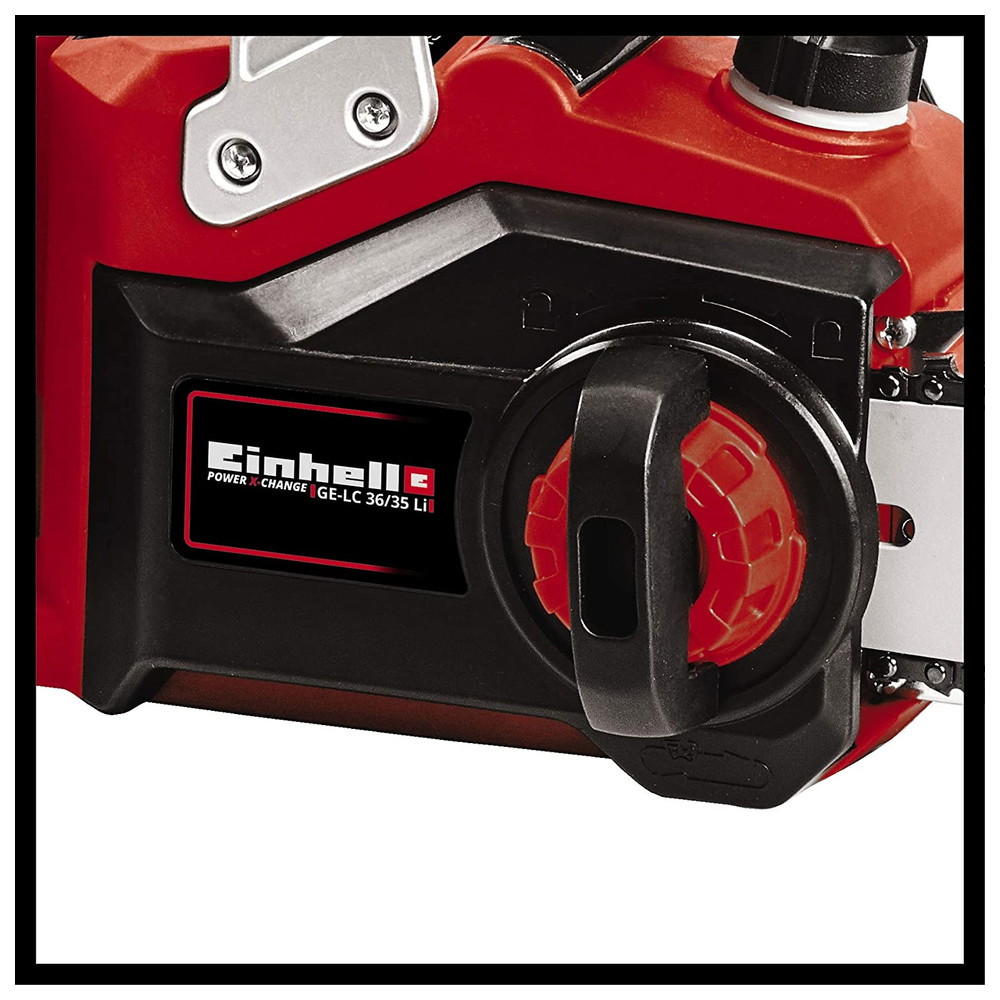 Akumuliatorinis grandininis pjūklas EINHELL GE-LC 36/35 Li-Solo, 2 x 18 V, 35 cm, 15 m/s, be akumul.-1