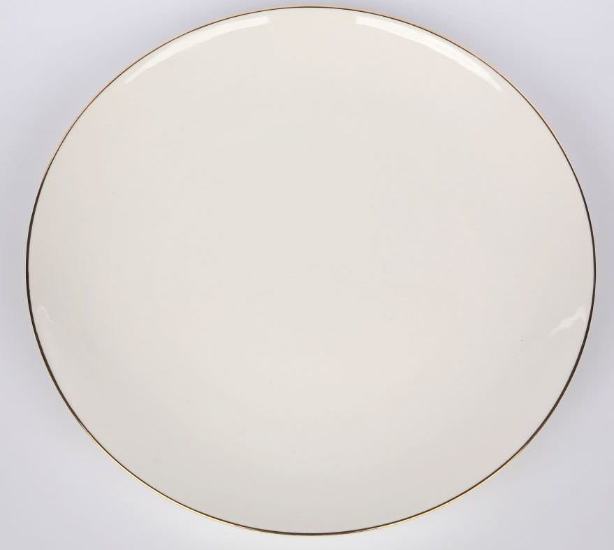 Porcelianinė desertinė lėkštė BELLA CREAM GOLD, ø 20 cm