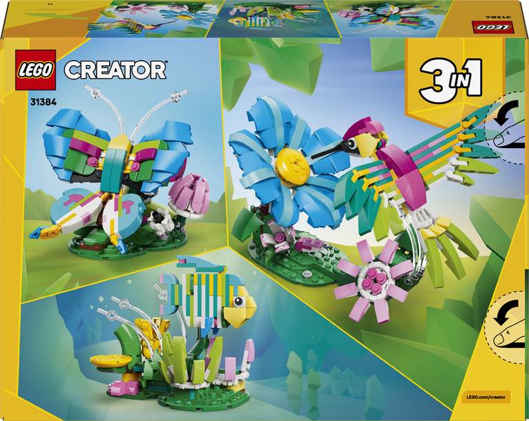 Konstruktorius LEGO Creator Wild Animals: Colorful Hummingbird - 2