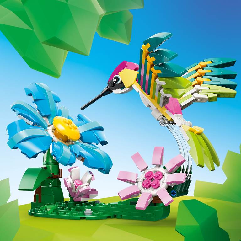 Konstruktorius LEGO Creator Wild Animals: Colorful Hummingbird - 4
