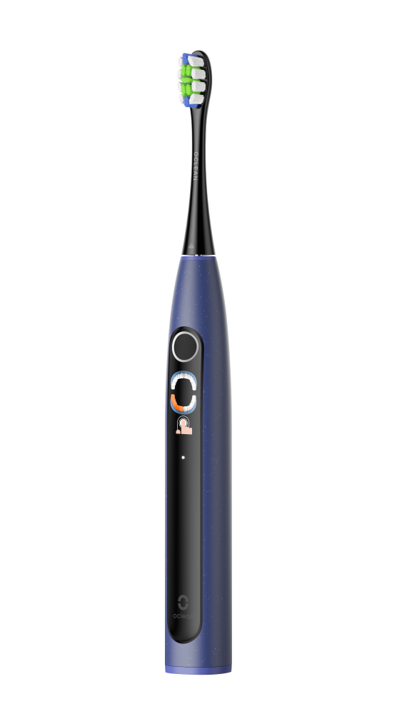 Elektrinis dantų šepetėlis OCLEAN X Lite Set, mėlynos spalvos-0