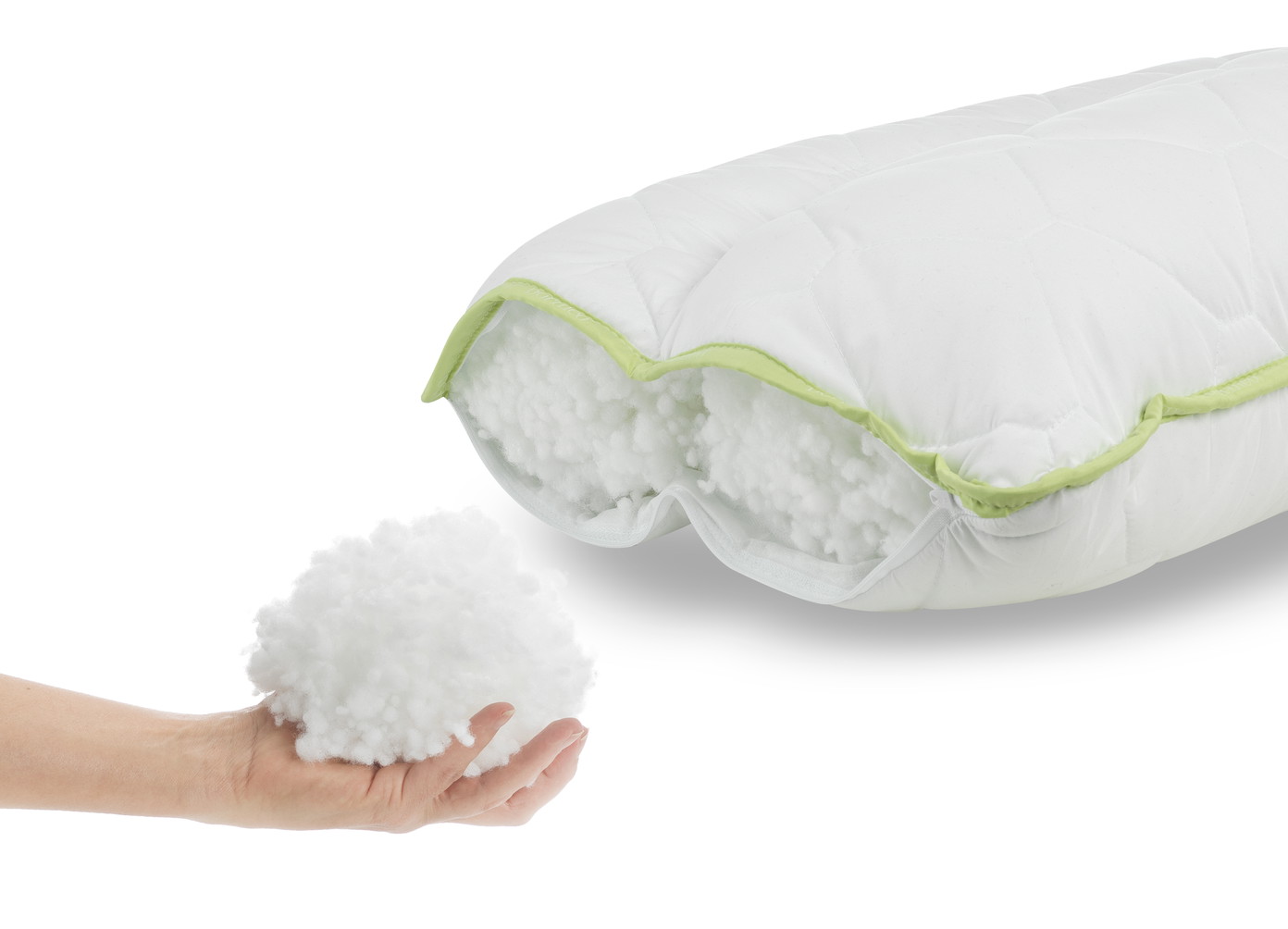 Pagalvė DORMEO ALOE VERA ANATOMIC, 50 x 70 cm, 100% poliesterio-1