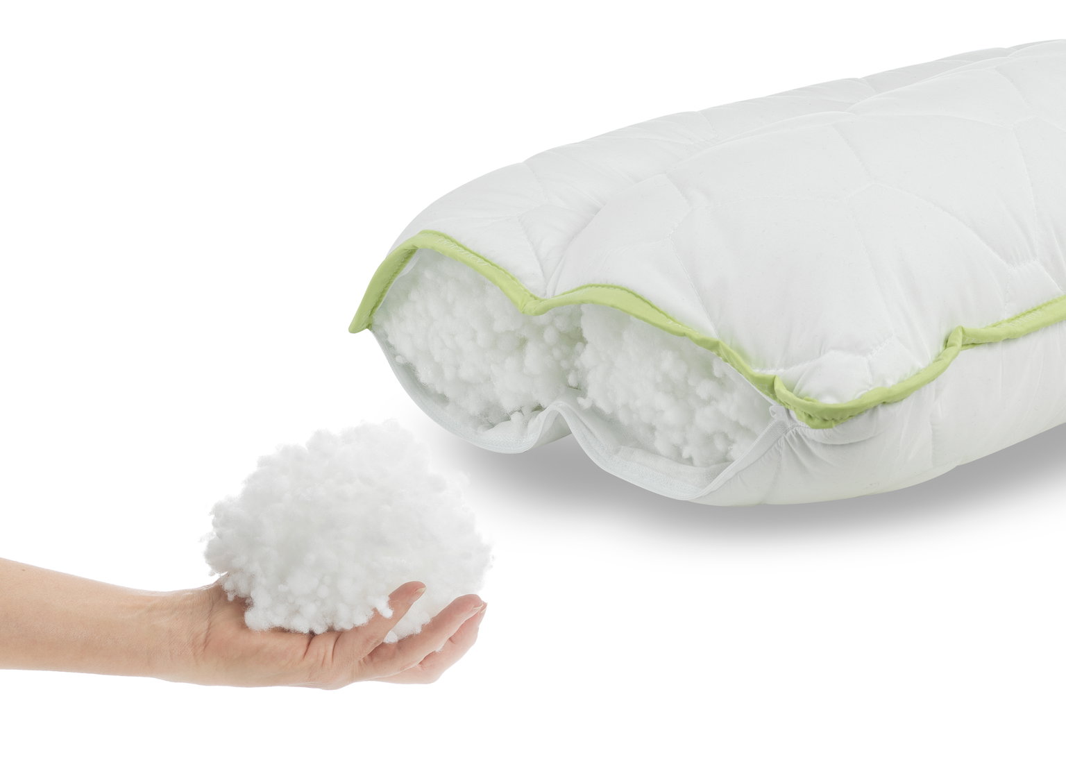 Pagalvė DORMEO ALOE VERA ANATOMIC, 50 x 70 cm, 100% poliesterio-1