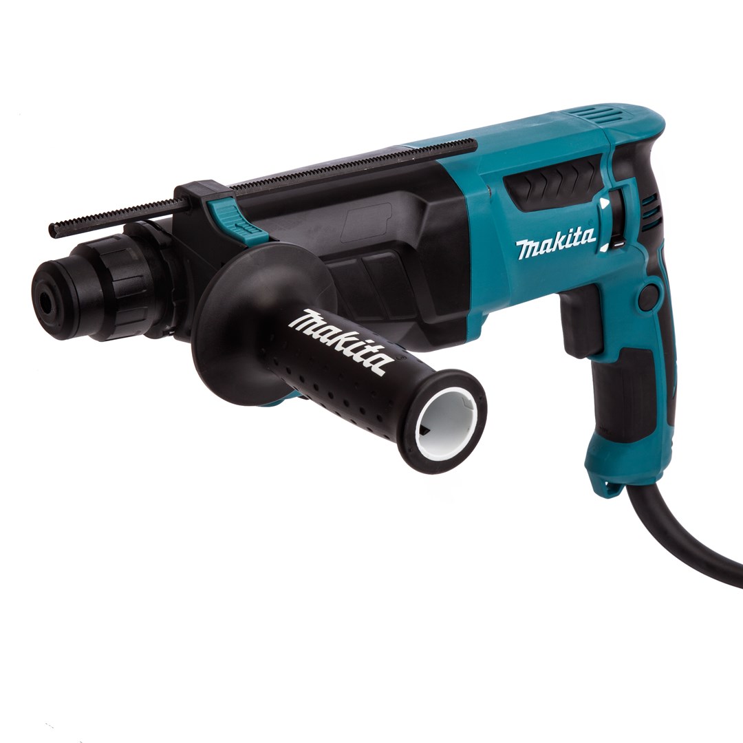 Elektrinis smūginis gręžtuvas Makita HR2630 SDS Plus, 800 W - 4