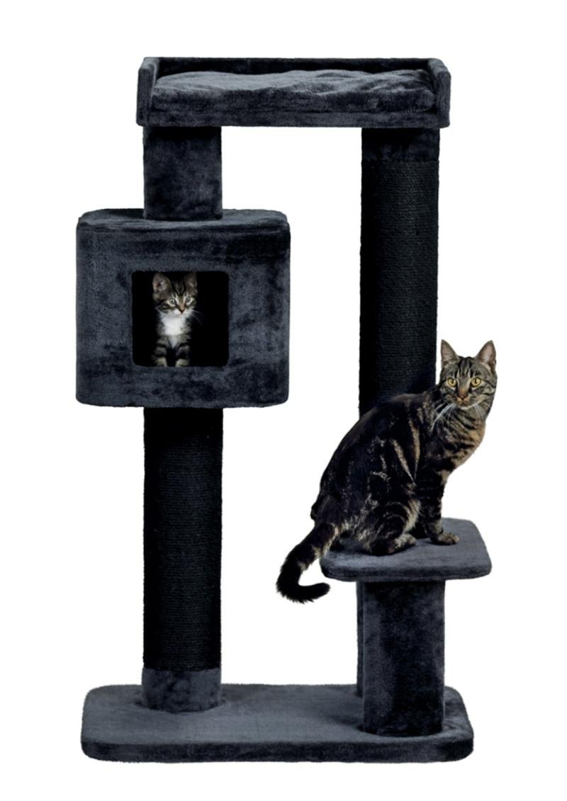 Draskyklė katėms IZAN - juodos spalvos, 50x70x122 cm