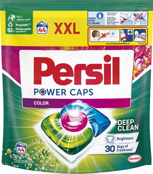 Skalbimo kapsulės PERSIL POWER CAPS Color, 44 vnt-0