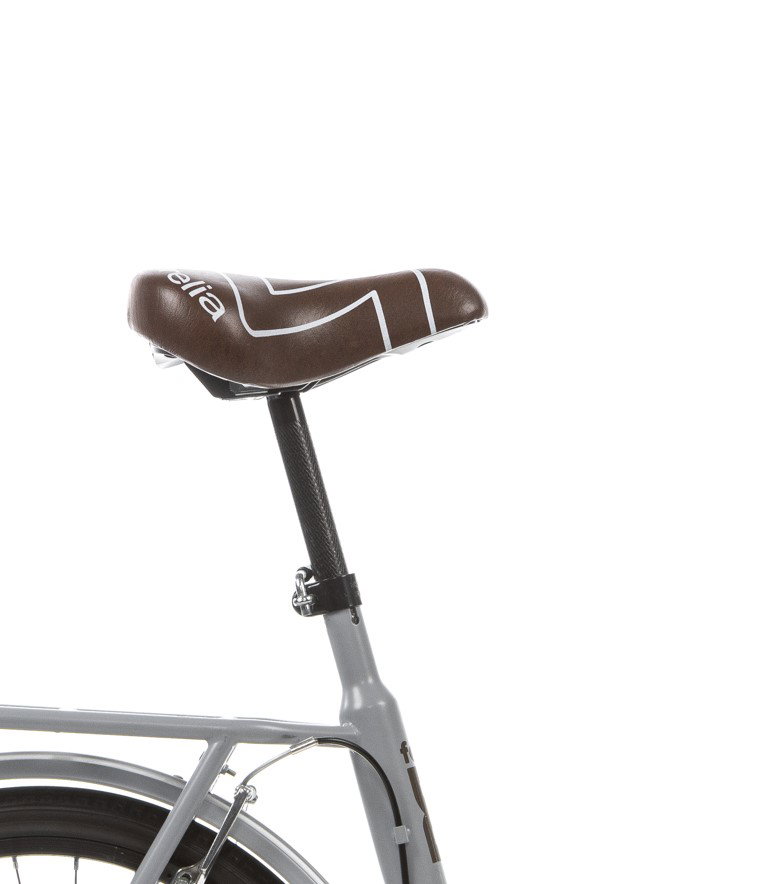 Sulankstomas dviratis AURELIA Folding, 20", pilkas-1
