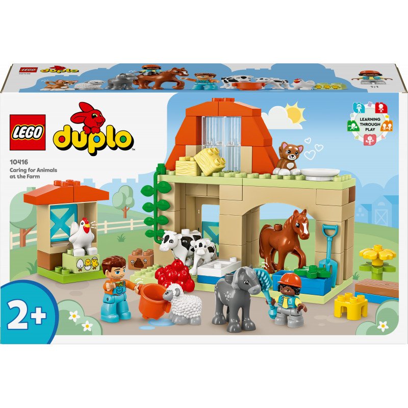 Konstruktorius LEGO DUPLO Town Caring for Animals at the Farm 10416