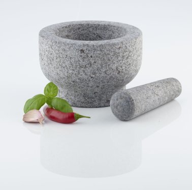 Granitinė prieskonių grūstuvė AXENTIA, 15 x 11 cm - 3