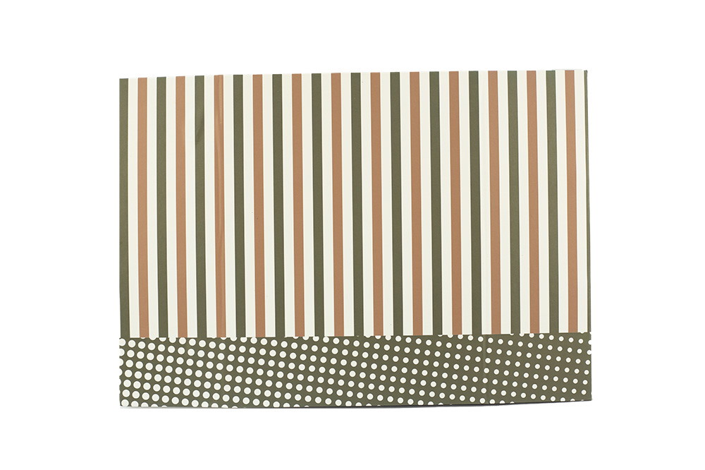 Dovanų dėžutė, išlankstoma, įvairių sp., 24 x 19 x 8 cm-1