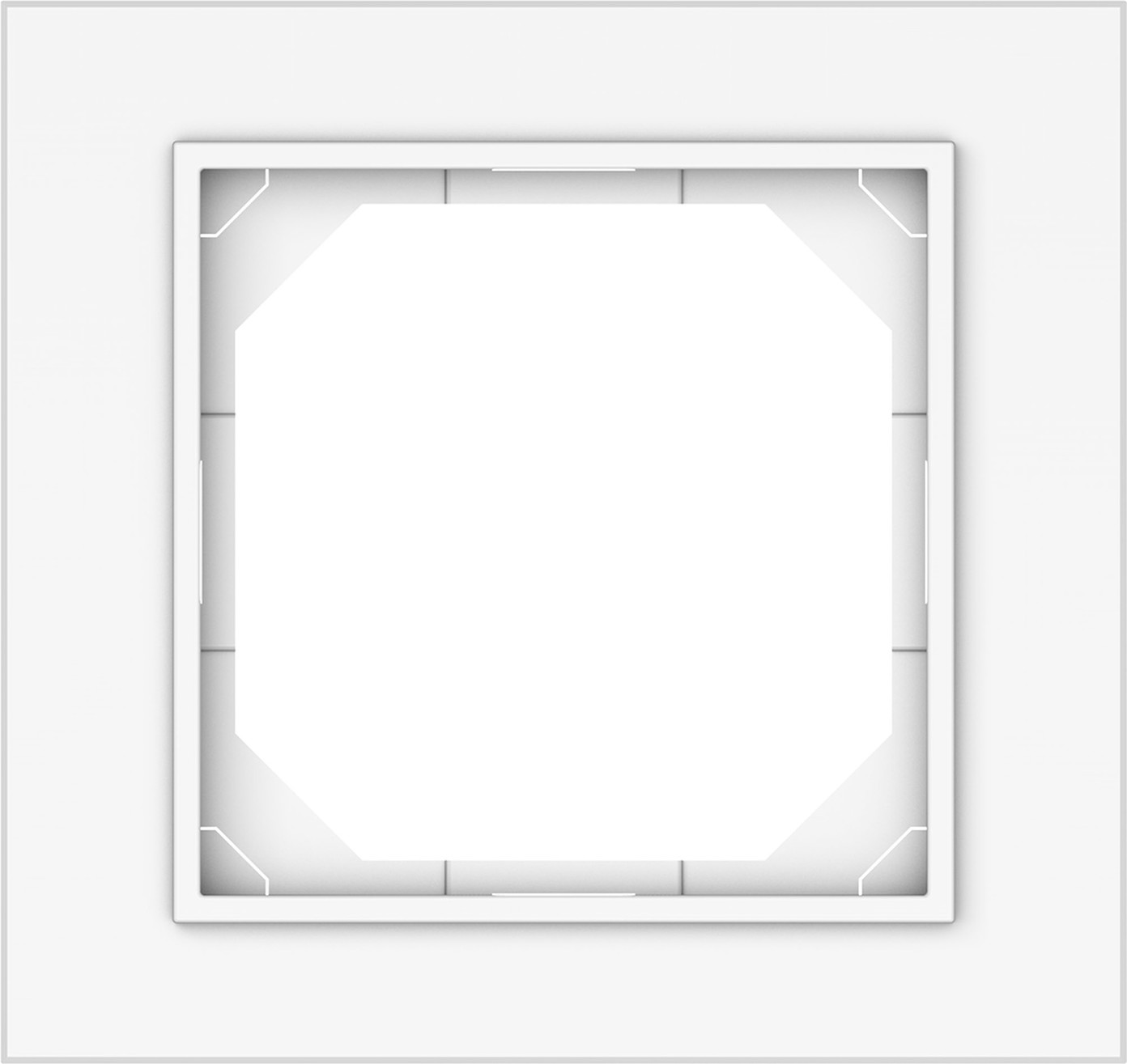 Vienvietis rėmelis VILMA QR1000 FIT LINE, baltos sp.-0