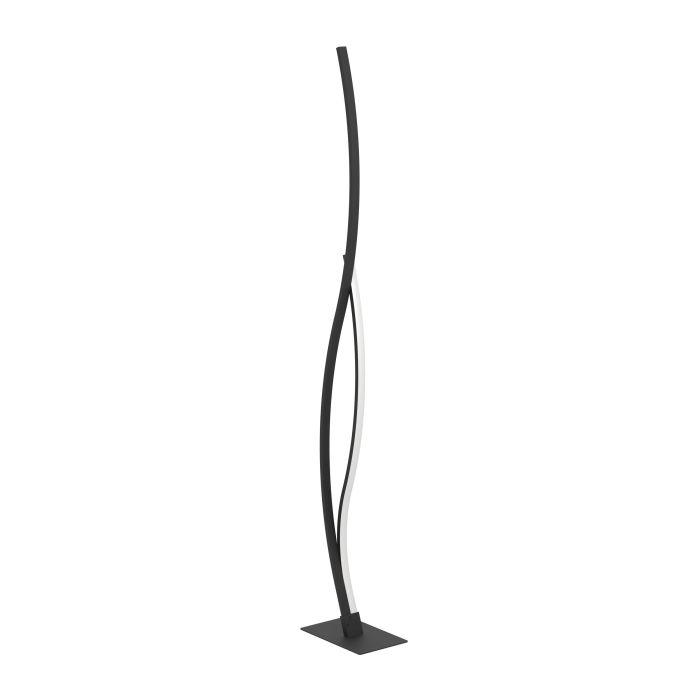 LED toršeras EGLO GRISOLIA, 20 W, 2500 lm, 4000 K, juodos sp, 22 x 22 x 129 cm-0