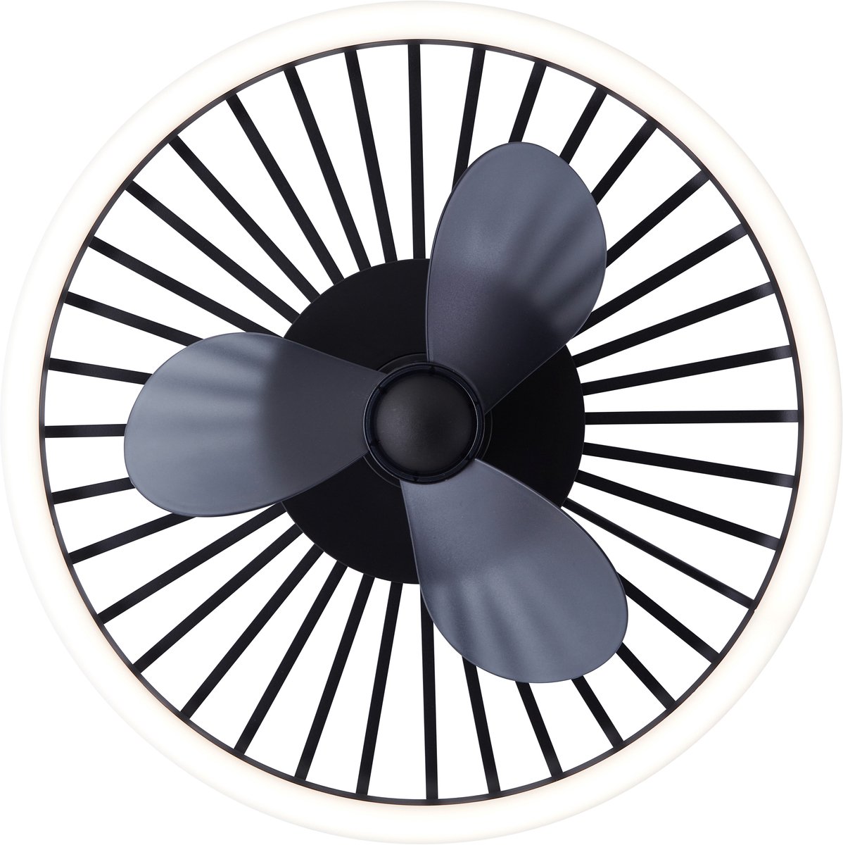 LED šviestuvas-ventiliatorius BRILLIANT CAPO 36W CCT 2700-6500K 4200lm DIM Ø48c su pultu-1