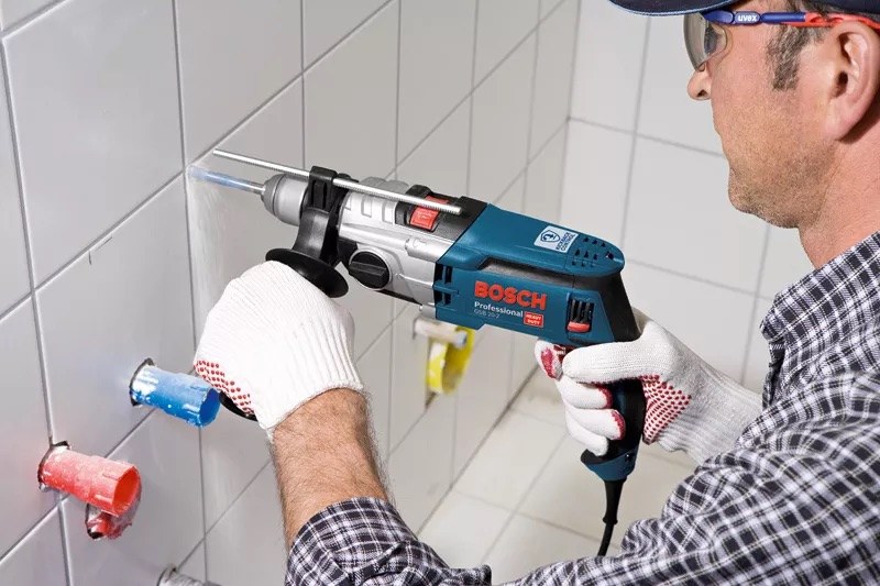Smūginis gręžtuvas Bosch GSB 20-2, 850 W (L-BOXX) - 3