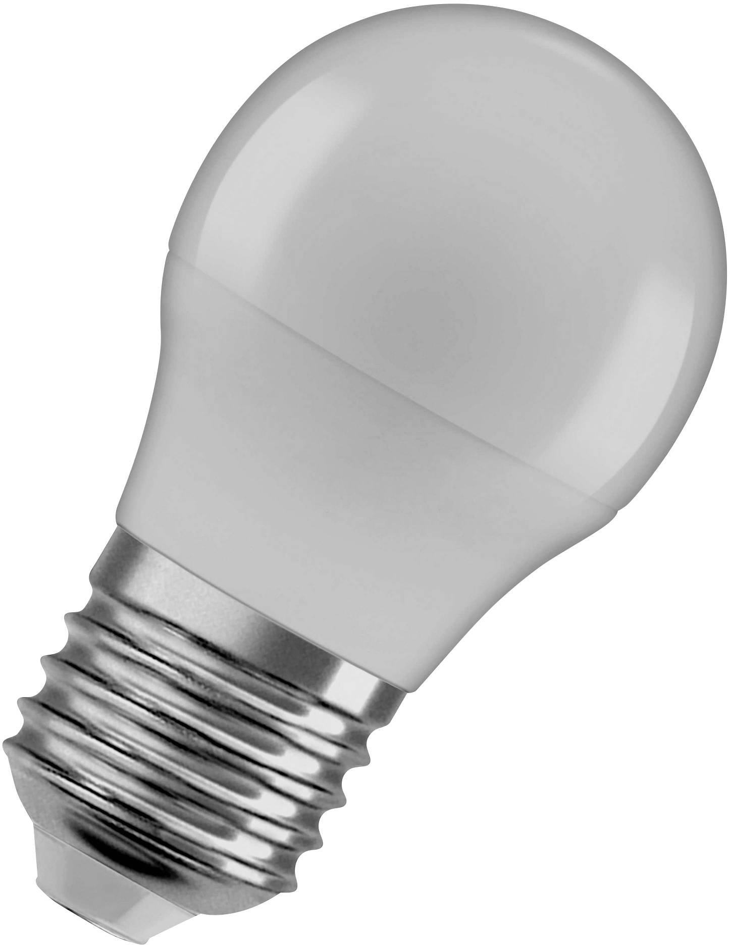 LED lemputė OSRAM, E27, P60, burbuliuko formos, 4,9W, 2700K, 470 lm, non-dim, matinė