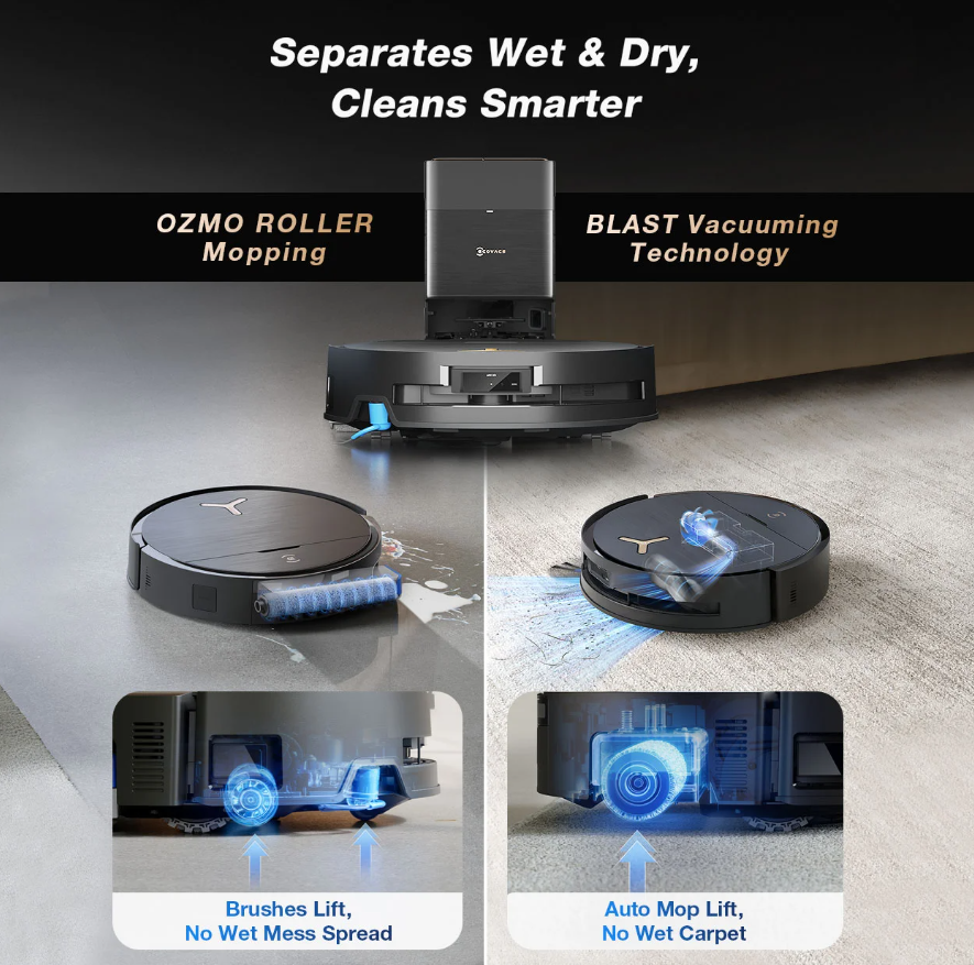 Dulkių siurblys - robotas Ecovacs Deebot X9 Pro Omni, juoda - 5