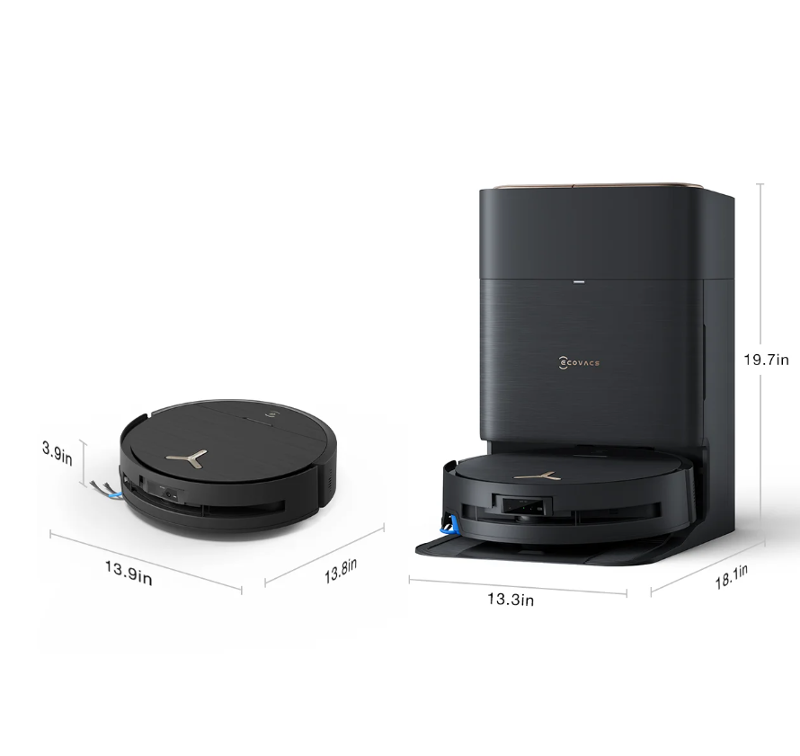 Dulkių siurblys - robotas Ecovacs Deebot X9 Pro Omni, juoda - 3