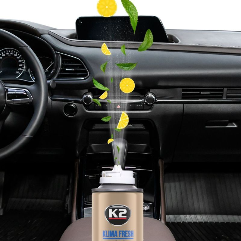 Kondicionieriaus valiklis K2 "KLIMA FRESH" LEMON, 150 ml - 7