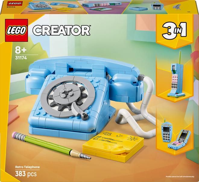 Konstruktorius LEGO Retro Telephone 31174 - 1