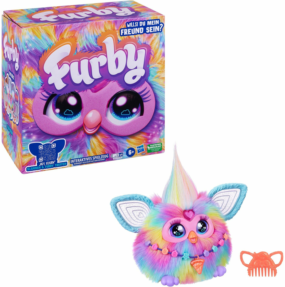 Interaktyvus žaislas FURBY TIE DYE-0
