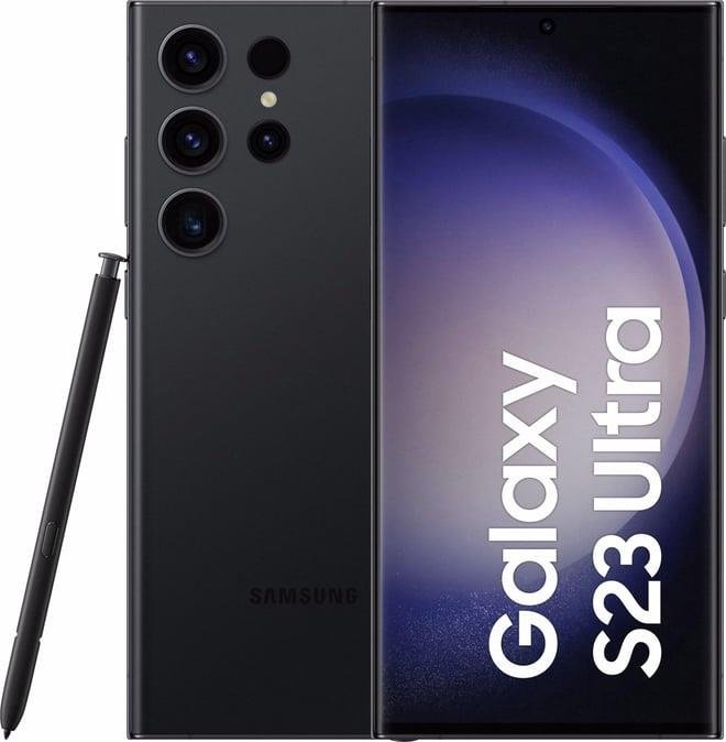 Mobilusis telefonas Samsung Galaxy S23 Ultra, juodas, 8GB/256GB - 3