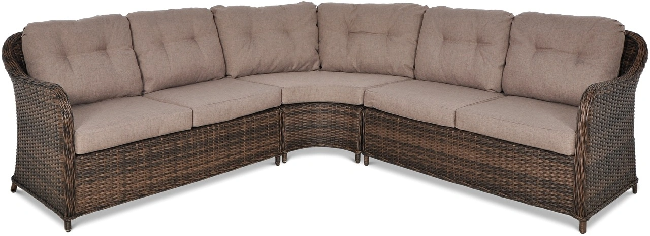 Lauko baldų komplektas SAVONA, Brown - 4