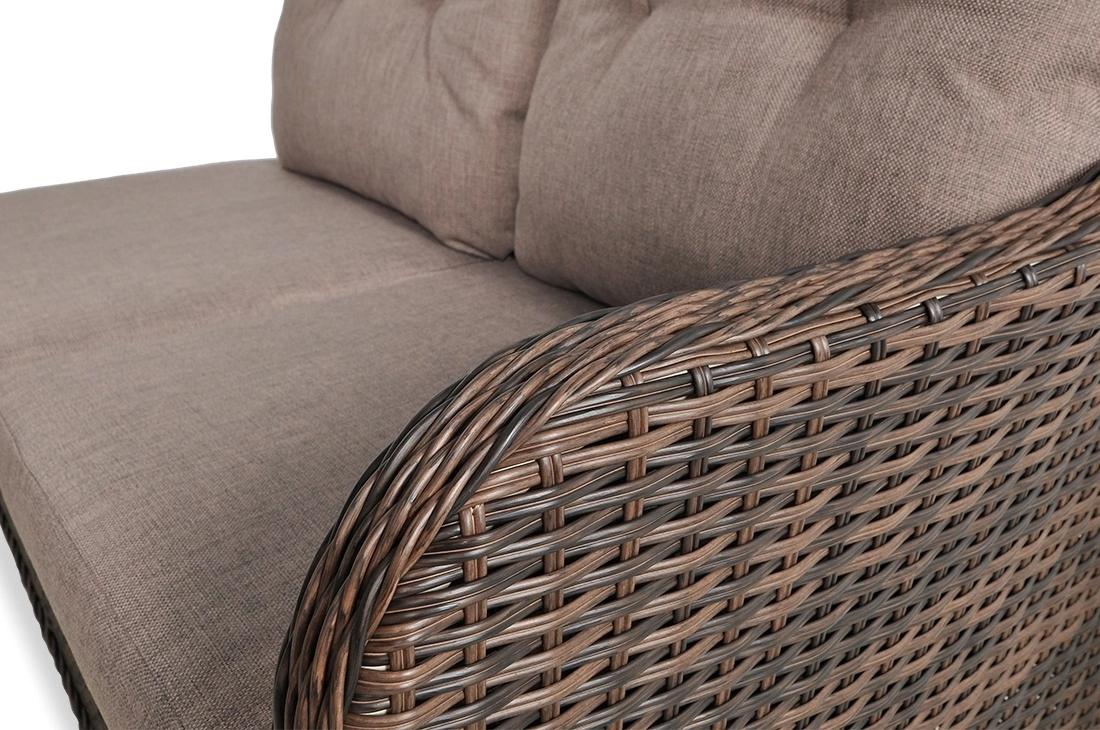 Lauko baldų komplektas SAVONA, Brown - 5
