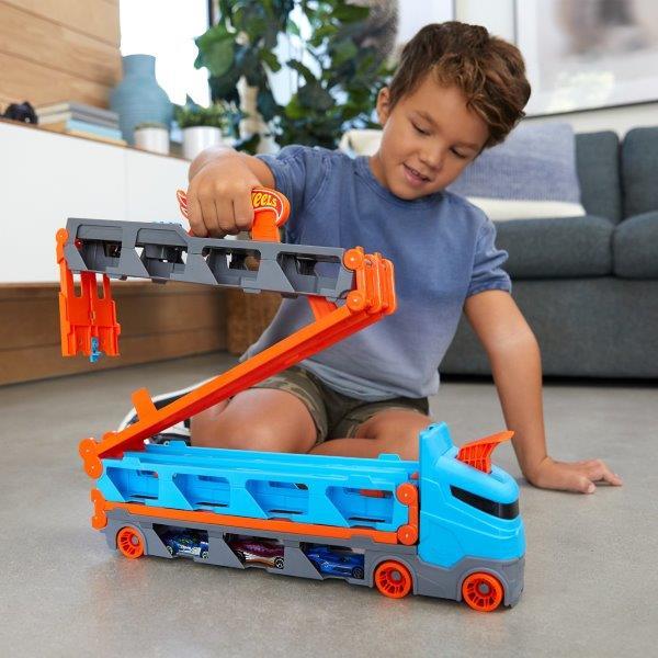 Žaidimų rinkinys HOT WHEELS Speedway Hauler - 3