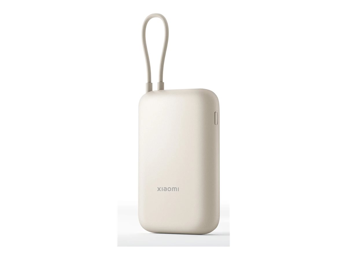 Nešiojamas įkroviklis (Power bank) Xiaomi, 10000 mAh, 22.5 W, creamy-0