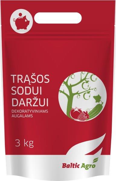 Trąšos daržui, sodui ir dekoratyviniams augalams, 3 kg