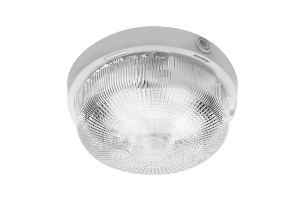 Visuomeninis šviestuvas GTV RINGO, IP44, E27, 100 W, 220-240 V, baltos spalvos, 23x9,5 cm-0