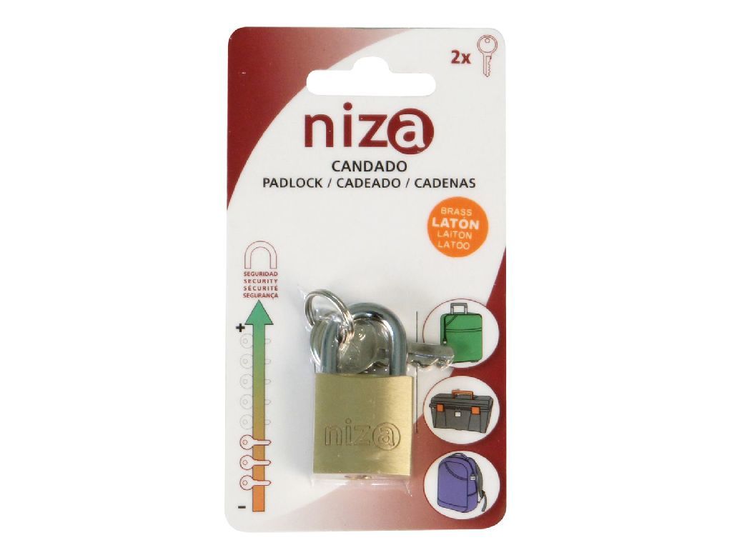 Pakabinama spyna AMIG NIZA, 15 mm, 2 rakt., žalvario sp.-1