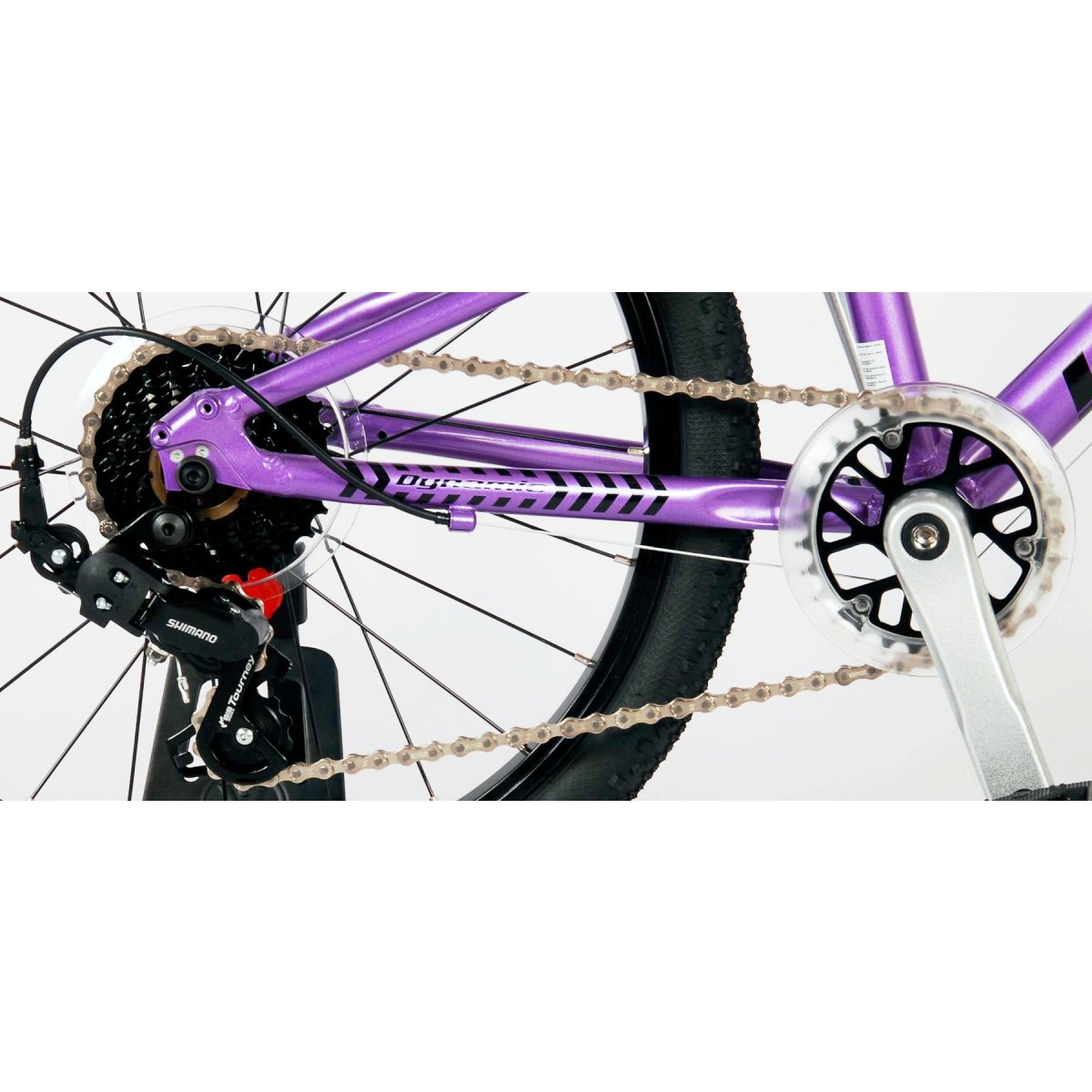 Vaikiškas dviratis VOLARE 20" Dynamic (22092) violetinis - 5