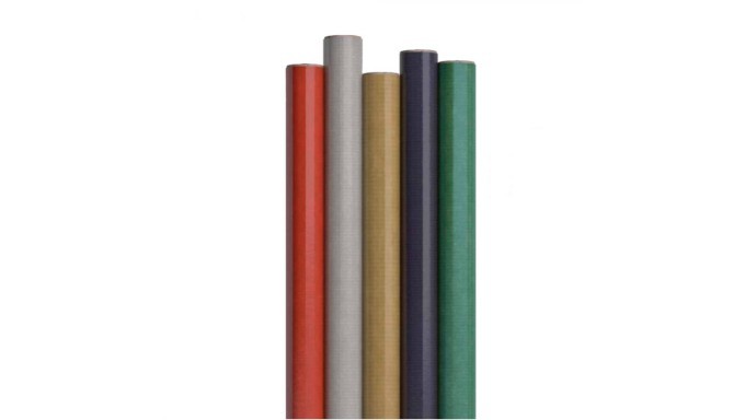 Dovanų popierius rulonėliais Kraft, įvairių sp., 200 x 70 cm-0