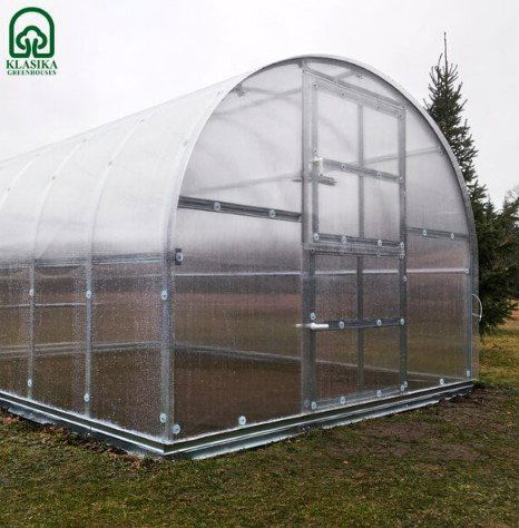 Šiltnamis Klasika Arkinis 12m2 su 4mm danga - 11