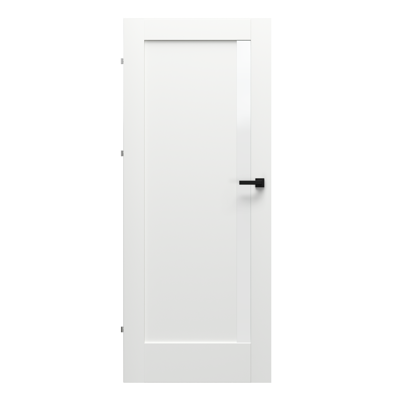 Vidaus durų varčia Verte Home M.1, baltos sp., 744 x 2030 x 40 mm, kairė-0
