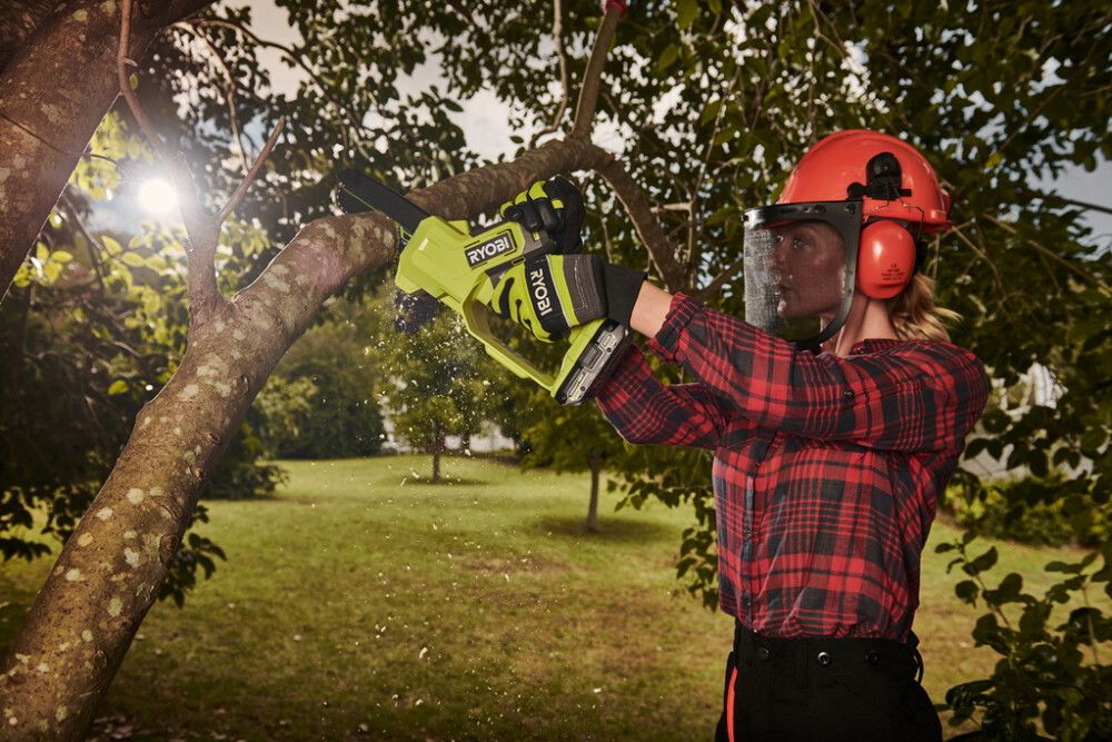 Akumuliatorinis grandininis genėjimo pjūklas RYOBI ONE+ RY18PS15A-120, 18 V, 2,0 Ah, 15 cm - 4
