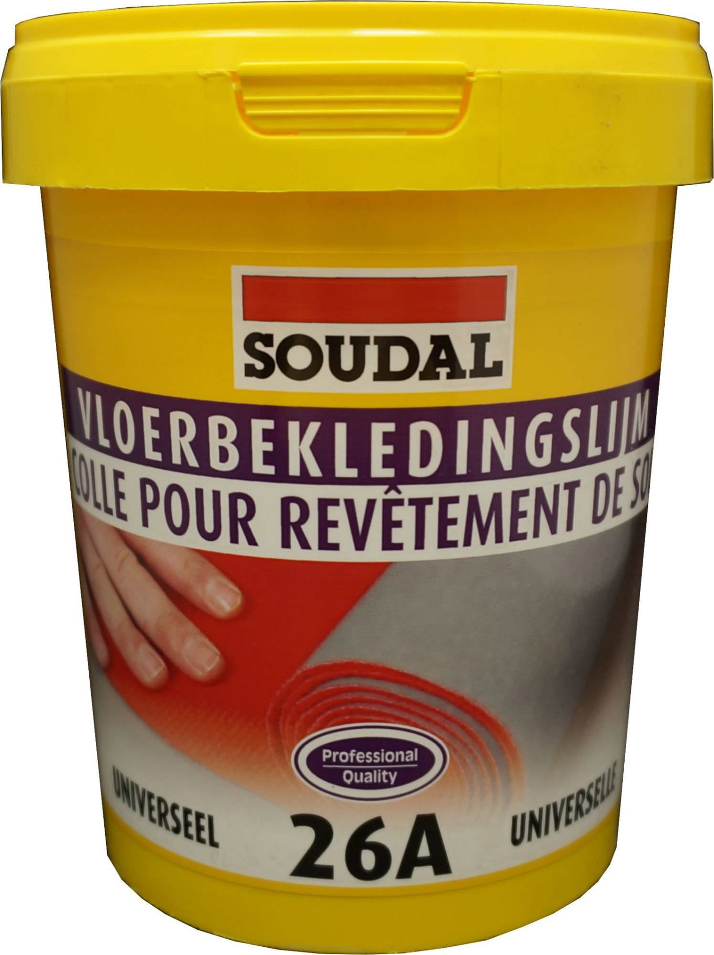 Grindų dangų klijai SOUDAL FLOORCOATING ADHESIVE 26A, 1 kg-0