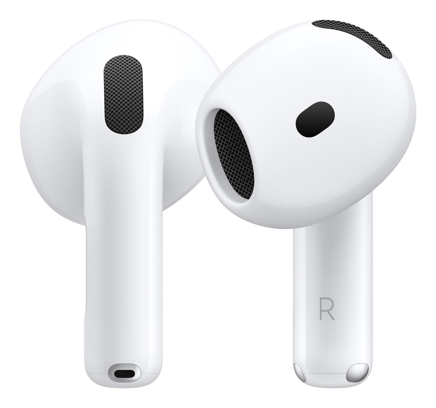 Belaidės ausinės Apple AirPods 4, balta-1