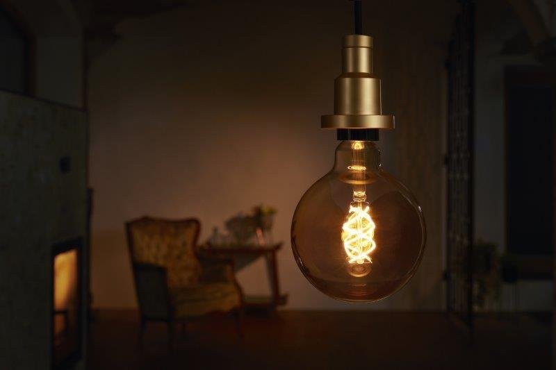 OSRAM Vintage 1906 LED lemputė Globe125, 5 W, 2000 K, E27, 250 lm, GOLD - 3