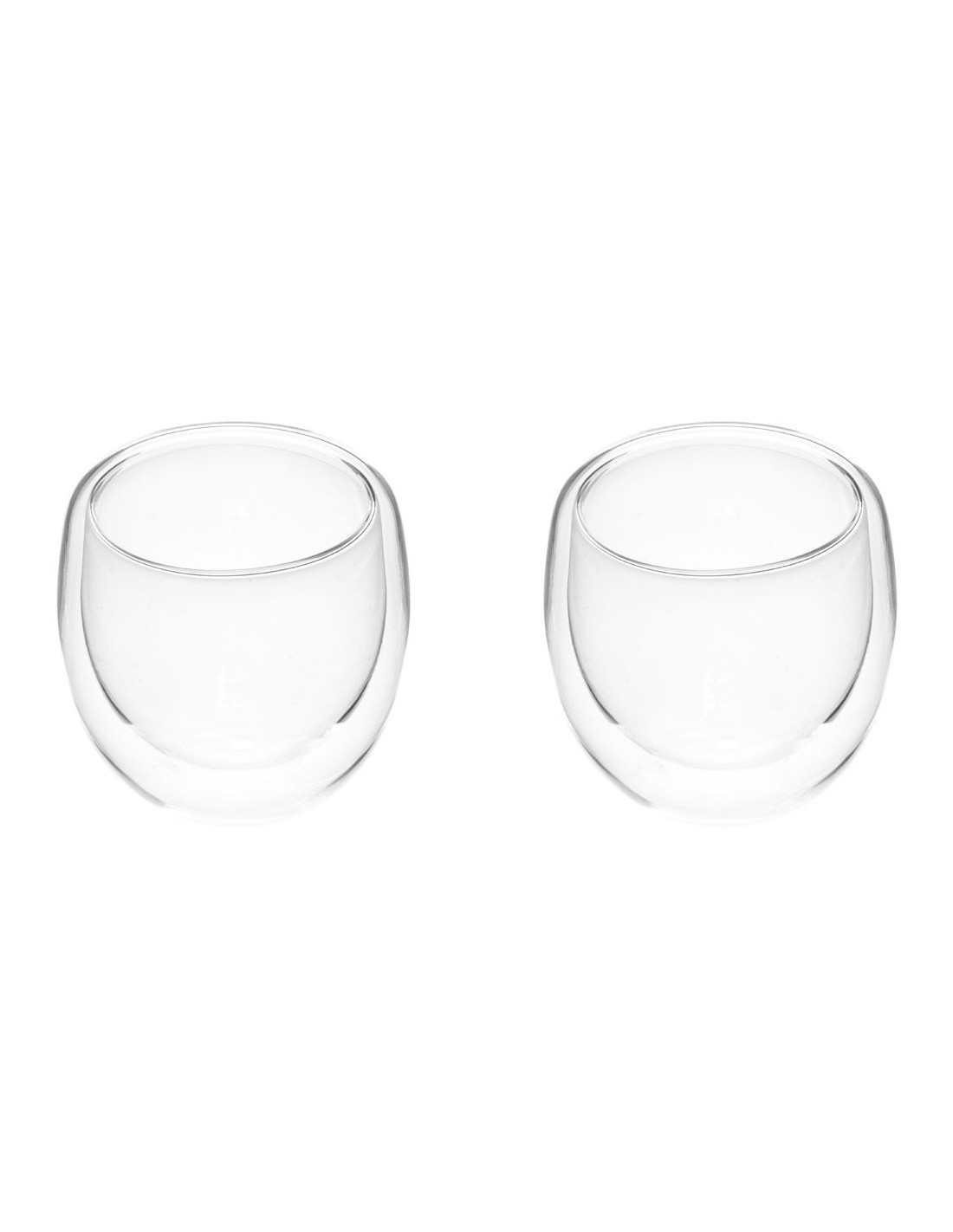 Stiklinės karštiems gėrimams MAKU, dvigubo stiklo, 2 vnt., 200 ml-0