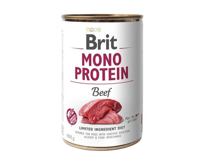 Konservuotas ėdalas šunims Brit Care Mono Protein Beef 400g