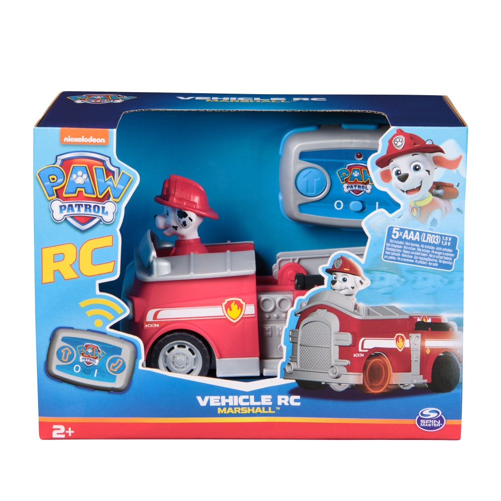 Radijo bangomis valdomas automobilis PAW PATROL, 1:24, įvairių dizainų-0