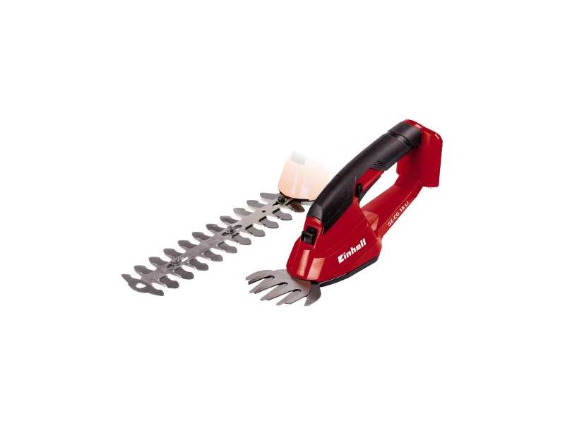Akumuliatorinės žolės-gyvatvorių žirklės EINHELL GE-CG 18 Li-Solo, 18 V 10/20 cm, be akumuliatoriaus-0