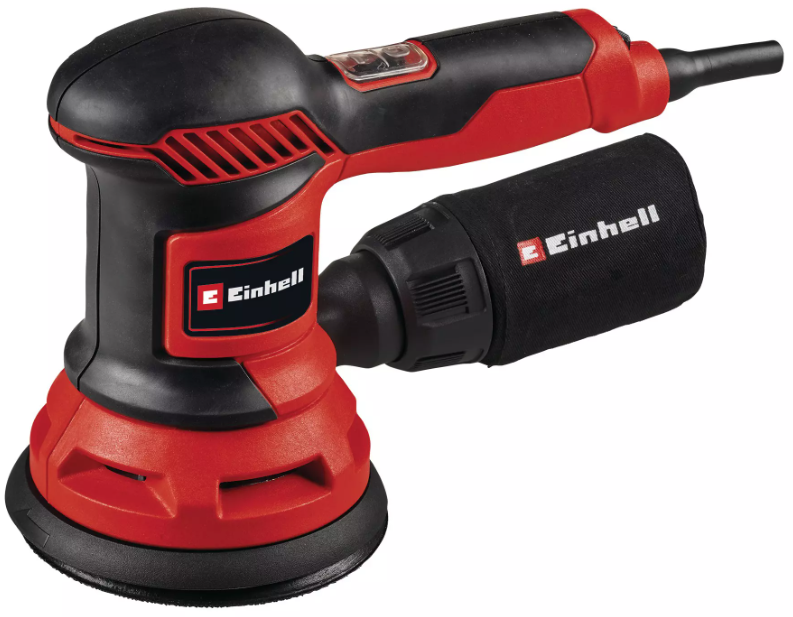Elektrinis ekscentrinis šlifuoklis EINHELL TC-RS 425 E, 425 W, 125 mm-0