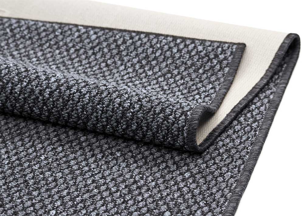 Kilimas su neslystančiu pagrindu NARMA RUBIN CARBON, 250 x 100 cm, 100% polipropileno - 6