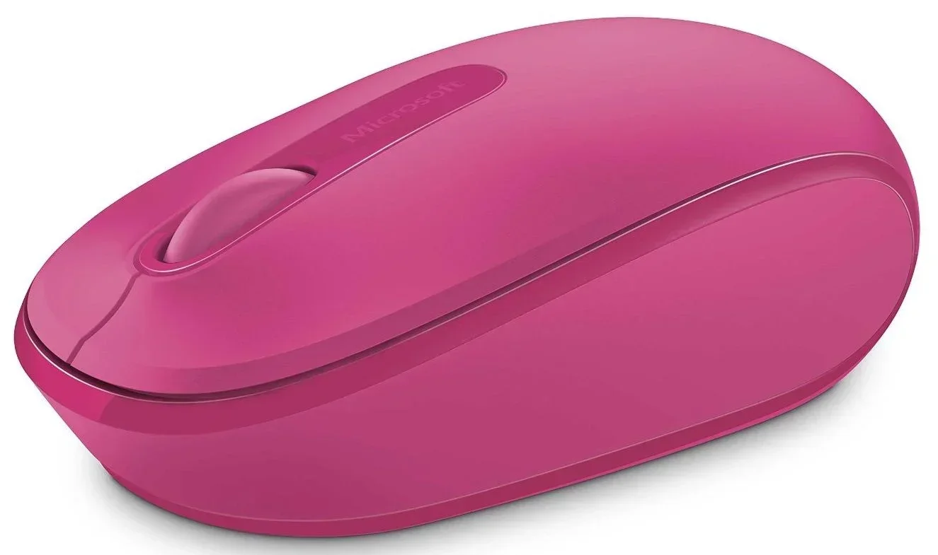 Kompiuterio pelė Microsoft 1850, rožinė - 5